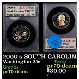 2000-s SOUTH CAROLINA Proof Washington Quarter 25c