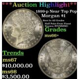 *Highlight* 1899-p Morgan Dollar Near Top Pop! $1