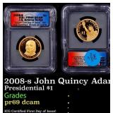 2008-s John Quincy Adams Proof Presidential Dollar