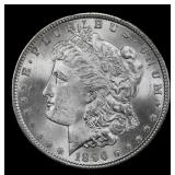 1896-p Morgan Dollar $1 Grades GEM+ Unc