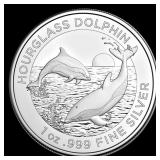 2024 Hourglass Dolphin 1 oz .999 Silver Australia