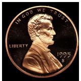 1995-s Proof Lincoln Cent 1c pr70 rd DCAM SEGS