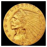 *Highlight* 1911-p Gold Indian Quarter Eagle TOP P