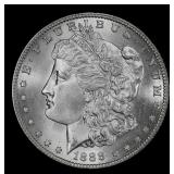 *Highlight* 1888-s Morgan Dollar $1 GEM+ Unc USCG