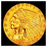 *Highlight* 1926-p Gold Indian Quarter Eagle Near