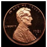 *Highlight* 1981-s Ty 1 Proof Lincoln Cent 1c pr70