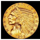 *Highlight* 1909-s Gold Indian Half Eagle $5 Selec