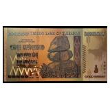 2008 Reserve Bank of Zimbabwe 100 Trillion Dollars