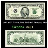 1985 $100 Green Seal Federal Reserve Note Grades C