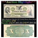 1862 Abraham Lincoln $10 United States Note Grades