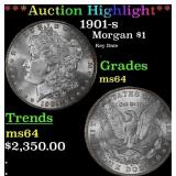 *Highlight* 1901-s Morgan Dollar $1 ms64 SEGS (fc)