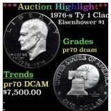 ***Auction Highlight*** 1976-s Ty 1 Clad Proof Eis