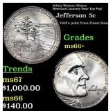 2005-p Western Waters Jefferson Nickel Westward Jo