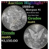 *Highlight* 1889-o Morgan Dollar $1 Choice+ Unc US