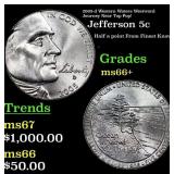 2005-d Western Waters Jefferson Nickel Westward Jo