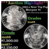 *Highlight* 1882-s Morgan Dollar Near Top Pop! $1