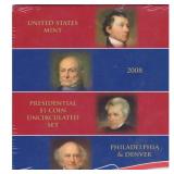 2008 Presidential Dollar Mint Set