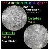 *Highlight* 1887-s Morgan Dollar $1 ms65 SEGS (fc)