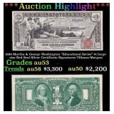 1896 Martha & George Washington "Educational Serie