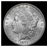 1879-p Morgan Dollar $1 Grades Choice Unc