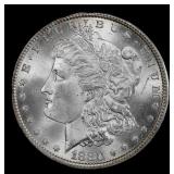 *Highlight* 1880-p Morgan Dollar $1 ms65+ SEGS (fc