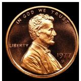 *Highlight* 1977-s Proof Lincoln Cent 1c pr70 rd D