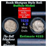 Buffalo Nickel Shotgun Roll in Old Bank Style 