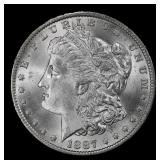 *Highlight* 1887-o Morgan Dollar Near Top Pop! $1