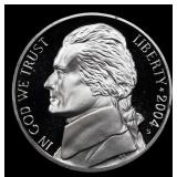 2004-s Peace Medal Proof Jefferson Nickel Westward