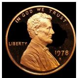 *Highlight* 1978-s Proof Lincoln Cent 1c pr70 rd D