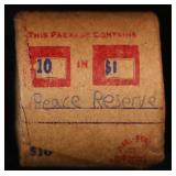 High Value! - Covered End Roll - Marked " Peace Re