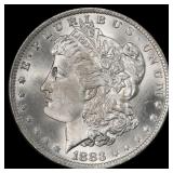 *Highlight* 1883-o Morgan Dollar Near Top Pop! $1