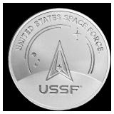 U.S. Space Force 1 oz Silver Round