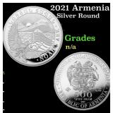 2021 Armenia 1 oz Silver 500 Drams Noah