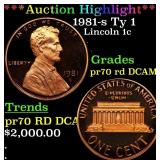 ***Auction Highlight*** 1981-s Ty 1 Proof Lincoln