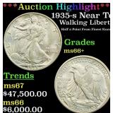 *Highlight* 1935-s Walking Liberty Half Dollar Nea