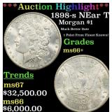 *Highlight* 1898-s Morgan Dollar NEar Top Pop! $1