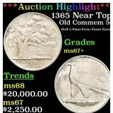 *Highlight* 1365 Old Commem Half Dollar Near Top P