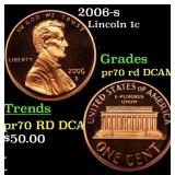 2006-s Proof Lincoln Cent 1c pr70 rd DCAM SEGS