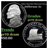 2004-s Keel Boat Proof Jefferson Nickel Westward J