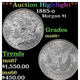 *Highlight* 1885-o Morgan Dollar $1 ms66+ SEGS (fc