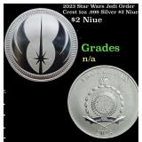 2023 Star Wars Jedi Order Crest 1oz .999 Silver $2