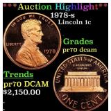 ***Auction Highlight*** 1978-s Proof Lincoln Cent