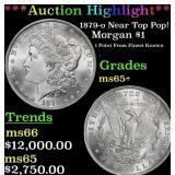 *Highlight* 1879-o Morgan Dollar Near Top Pop! $1