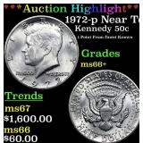 ***Auction Highlight*** 1972-p Kennedy Half Dollar