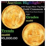 *Highlight* 1926 Sesqui Gold Commem Near Top Pop!