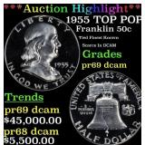 *Highlight* 1955 Proof Franklin Half Dollar TOP PO