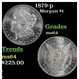 1879-p Morgan Dollar $1 Grades Choice Unc