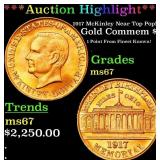 *Highlight* 1917 McKinley Gold Commem Dollar Near