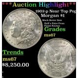 *Highlight* 1902-p Morgan Dollar Near Top Pop! $1